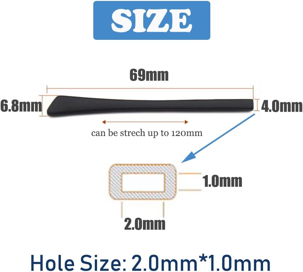 Silicone Temple Cover / Ear Sock Sleeves-Temple Covers-Seek Optics