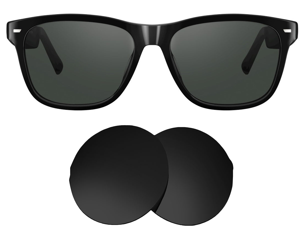 Amazon Echo 3 Square-Replacement Lenses-Volcanic Black-Non-Polarized-Seek Optics