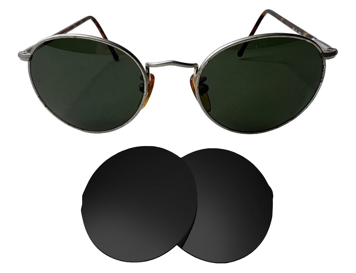 Armani 639 52mm-Replacement Lenses-Volcanic Black-Non-Polarized-Seek Optics