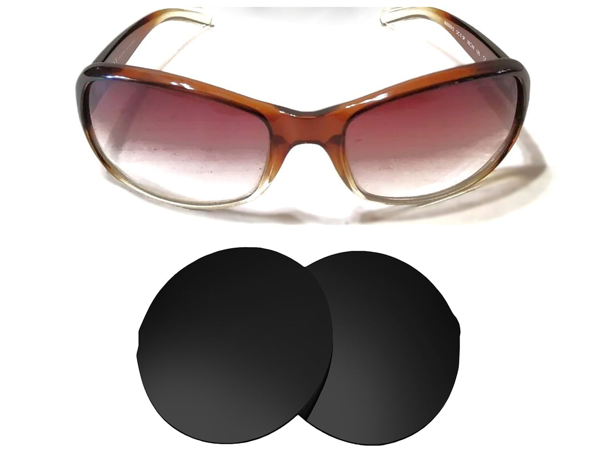 Armani AX029-Replacement Lenses-Volcanic Black-Non-Polarized-Seek Optics