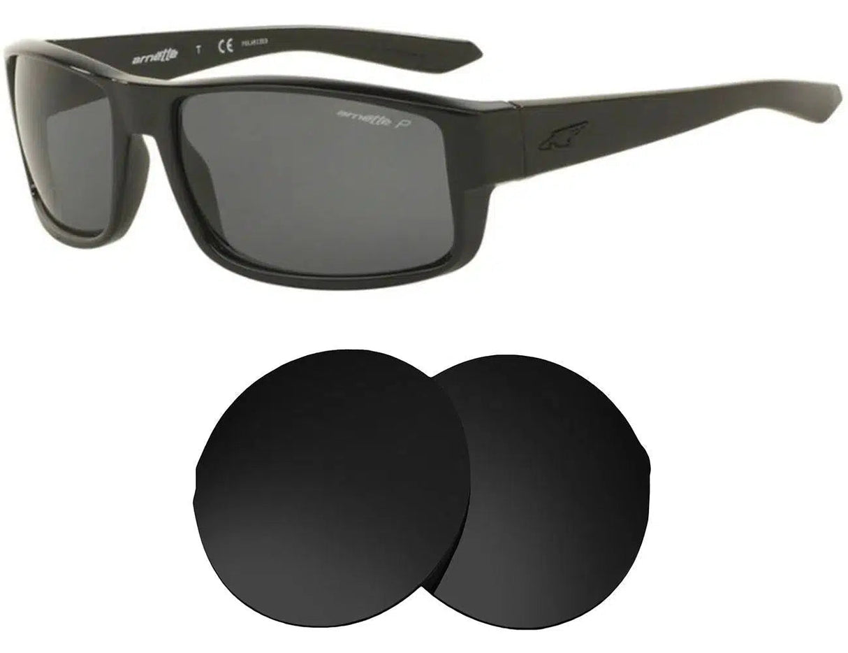Arnette Boxcar AN4224-Replacement Lenses-Volcanic Black-Non-Polarized-Seek Optics