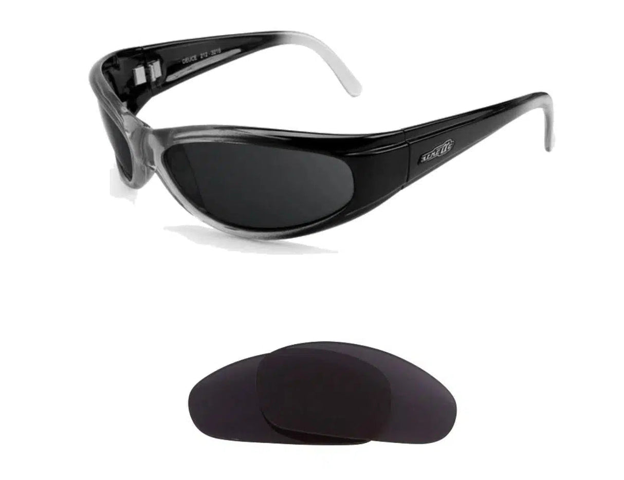 Arnette Deuce AN212-Replacement Lenses-Volcanic Black-Non-Polarized-Seek Optics