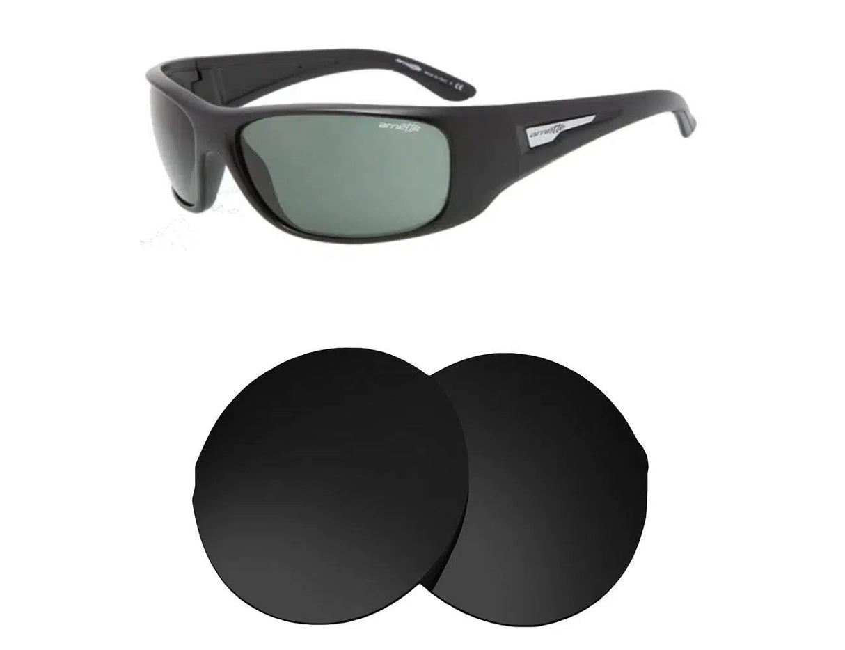 Arnette Heist AN4135-Replacement Lenses-Volcanic Black-Non-Polarized-Seek Optics