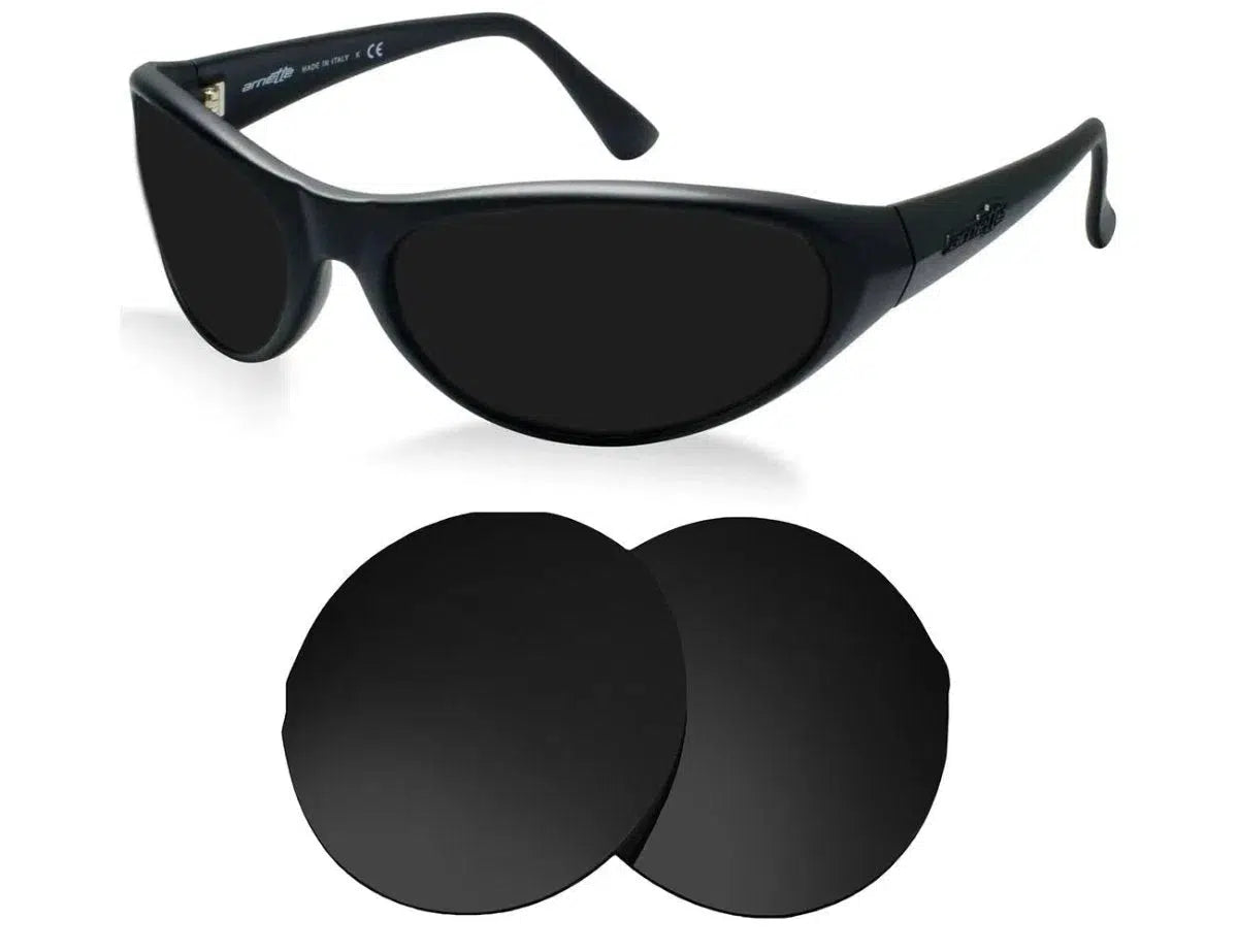 Arnette Raven AN4188 (66mm)-Replacement Lenses-Volcanic Black-Non-Polarized-Seek Optics