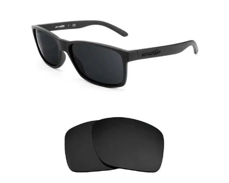 Arnette Slickster AN4185-Replacement Lenses-Volcanic Black-Non-Polarized-Seek Optics