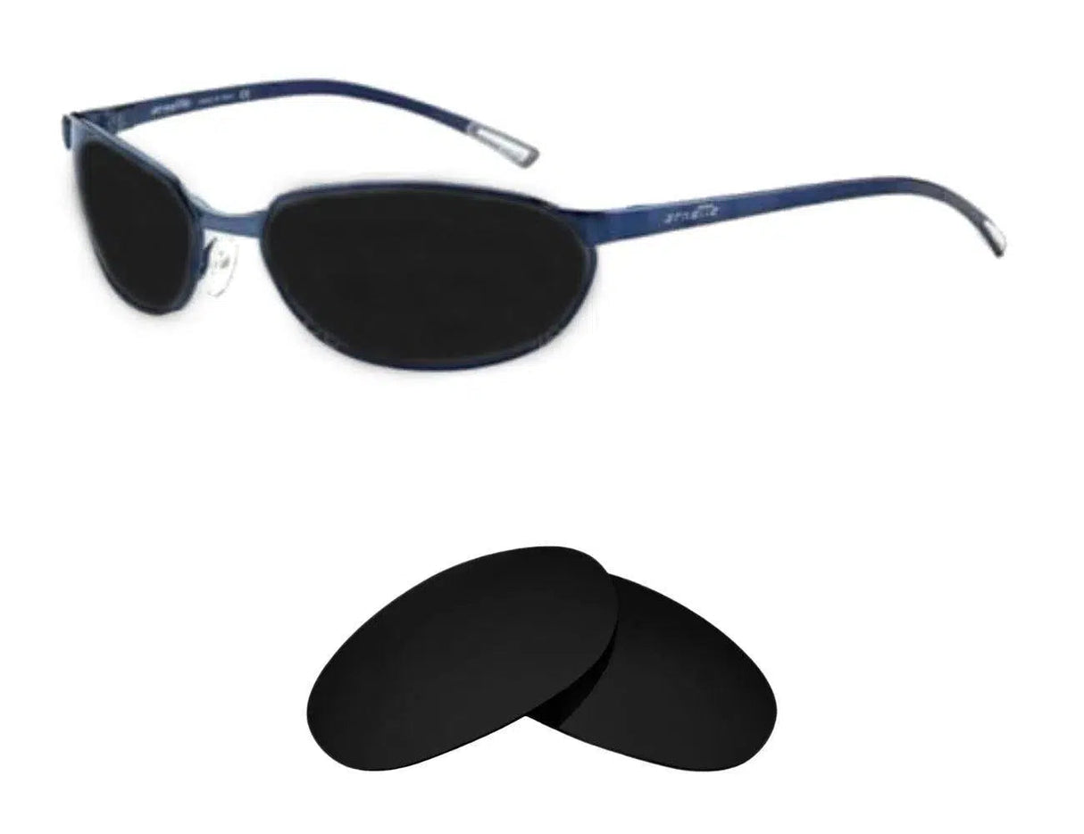 Arnette Steel Wing AN3003-Replacement Lenses-Volcanic Black-Non-Polarized-Seek Optics