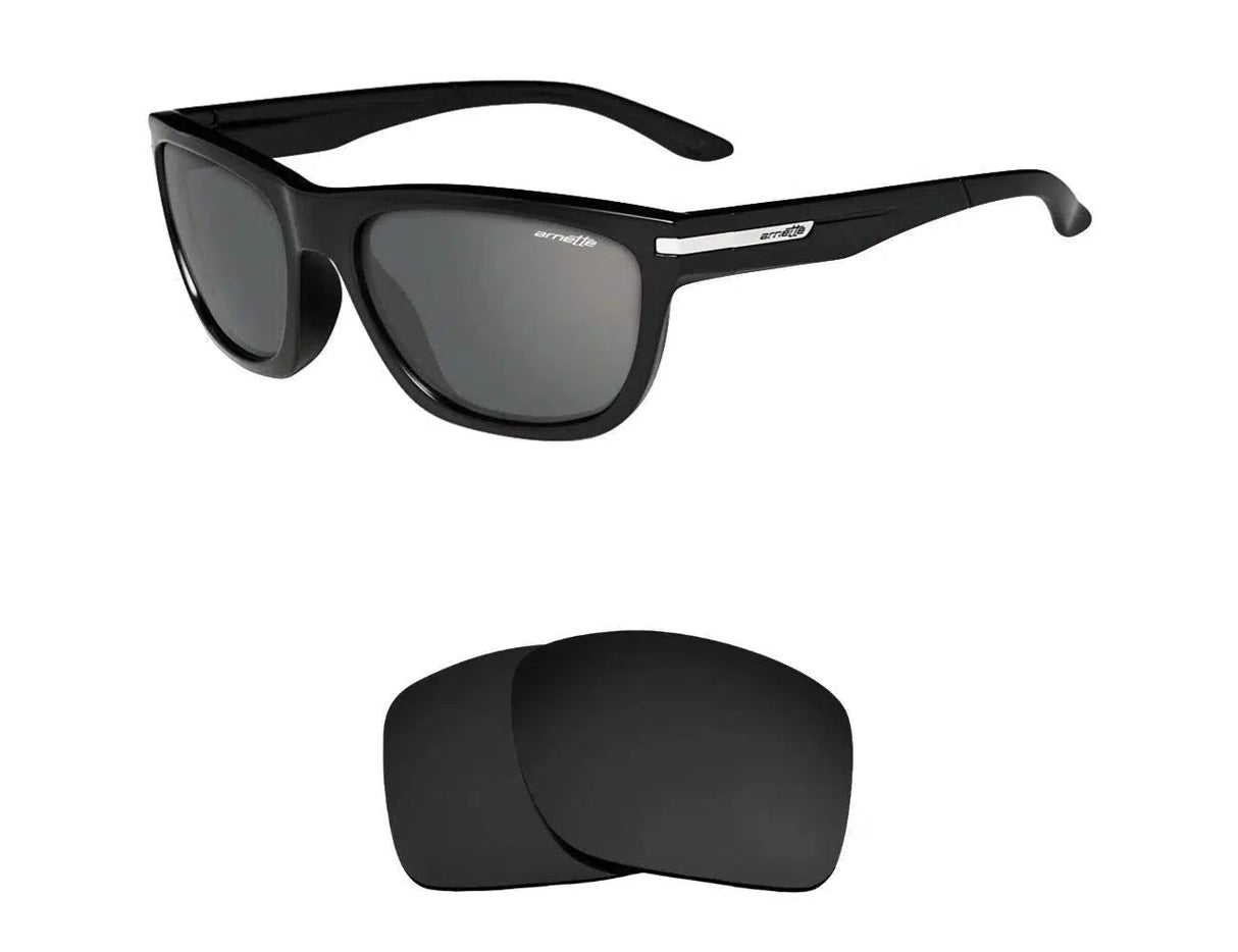 Arnette Venkman AN4141-Replacement Lenses-Volcanic Black-Non-Polarized-Seek Optics