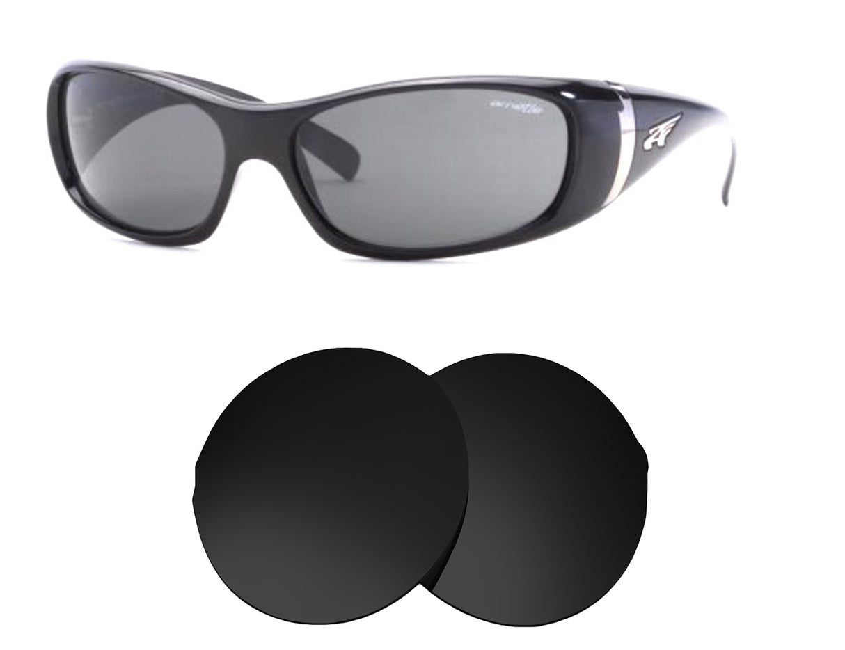 Arnette Scheme AN4075-Replacement Lenses-Volcanic Black-Non-Polarized-Seek Optics