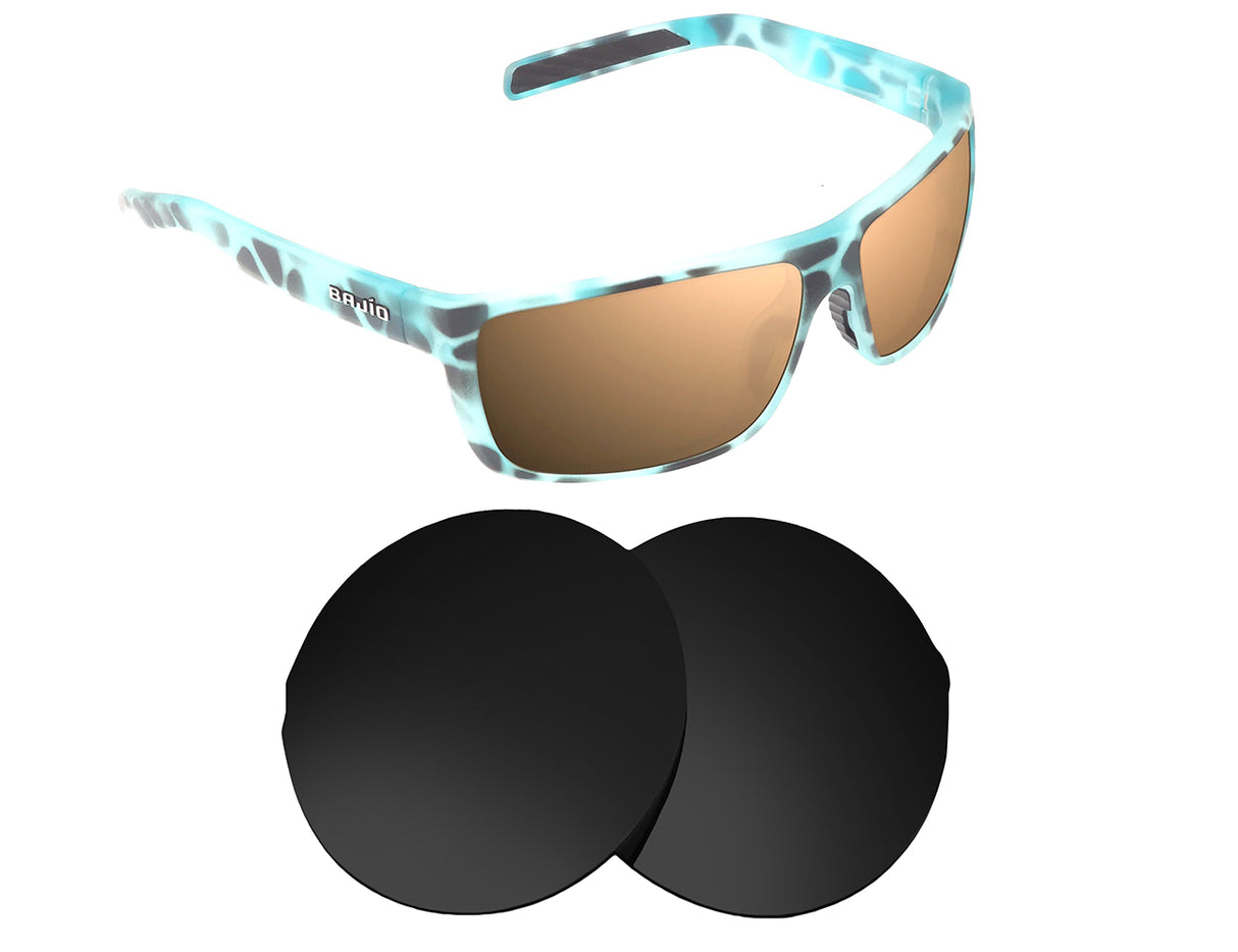 Bajio Sigs-Replacement Lenses-Volcanic Black-Non-Polarized-Seek Optics