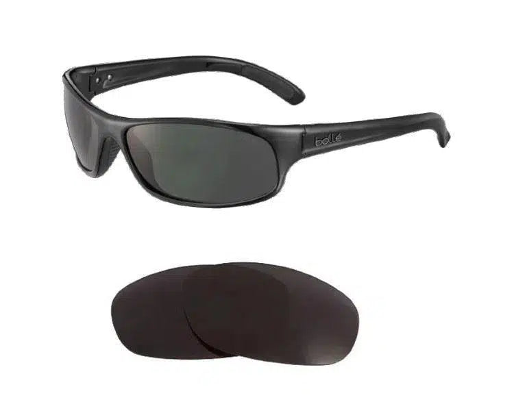Bolle Anaconda-Replacement Lenses-Volcanic Black-Non-Polarized-Seek Optics