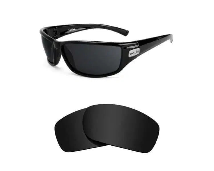 Bolle Python-Replacement Lenses-Volcanic Black-Non-Polarized-Seek Optics