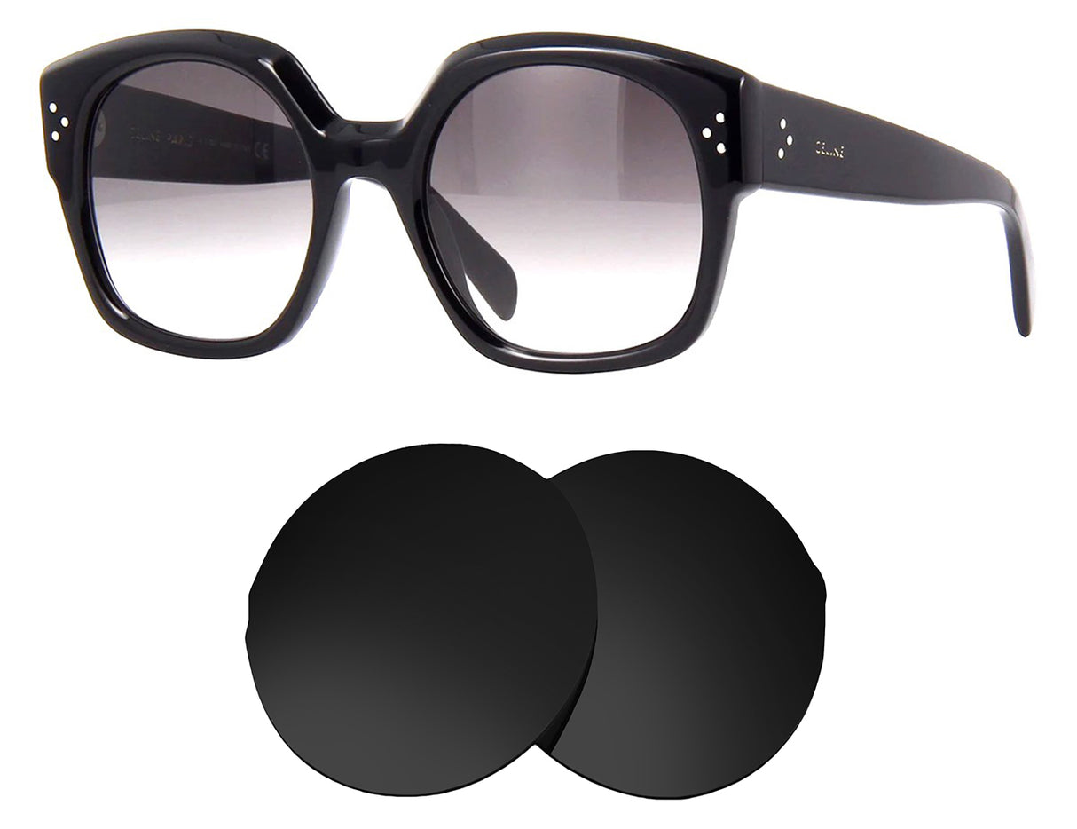Celine CL401681-Replacement Lenses-Volcanic Black-Non-Polarized-Seek Optics