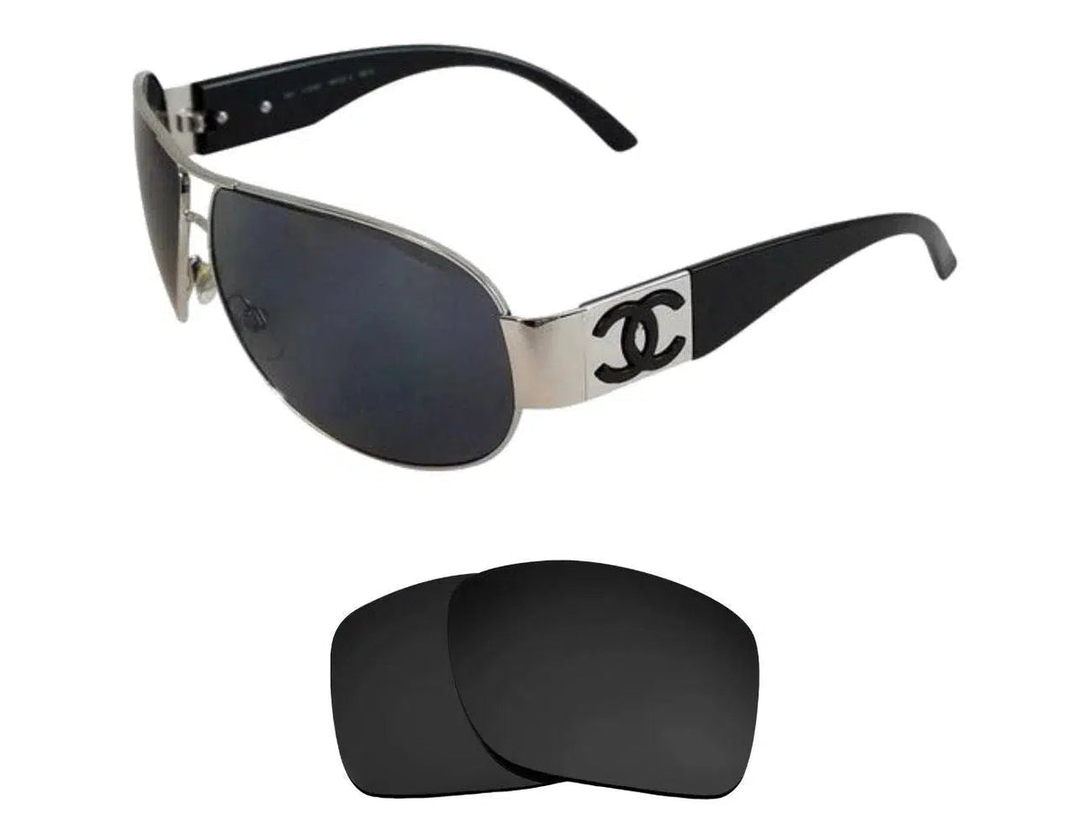 Chanel 4128-Replacement Lenses-Volcanic Black-Non-Polarized-Seek Optics