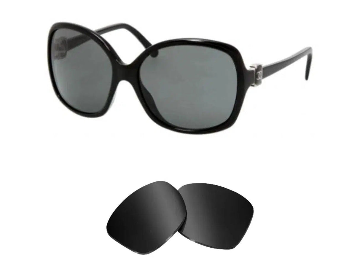 Chanel 5174-Replacement Lenses-Volcanic Black-Non-Polarized-Seek Optics