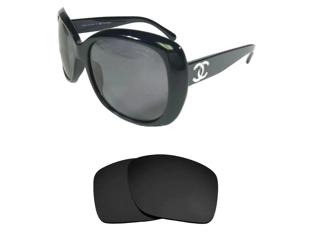 Chanel 5183-Replacement Lenses-Volcanic Black-Non-Polarized-Seek Optics