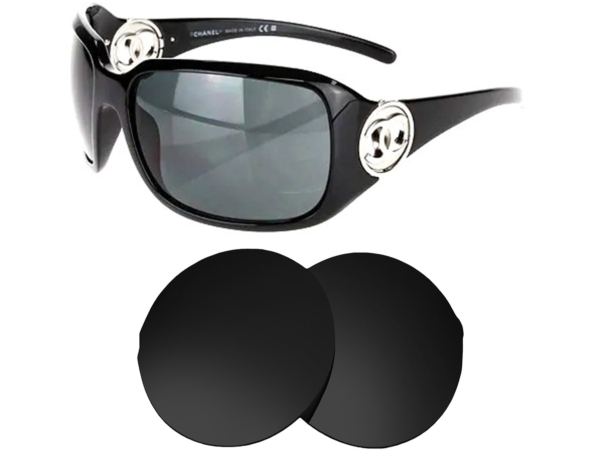 Chanel 6023-Replacement Lenses-Volcanic Black-Non-Polarized-Seek Optics