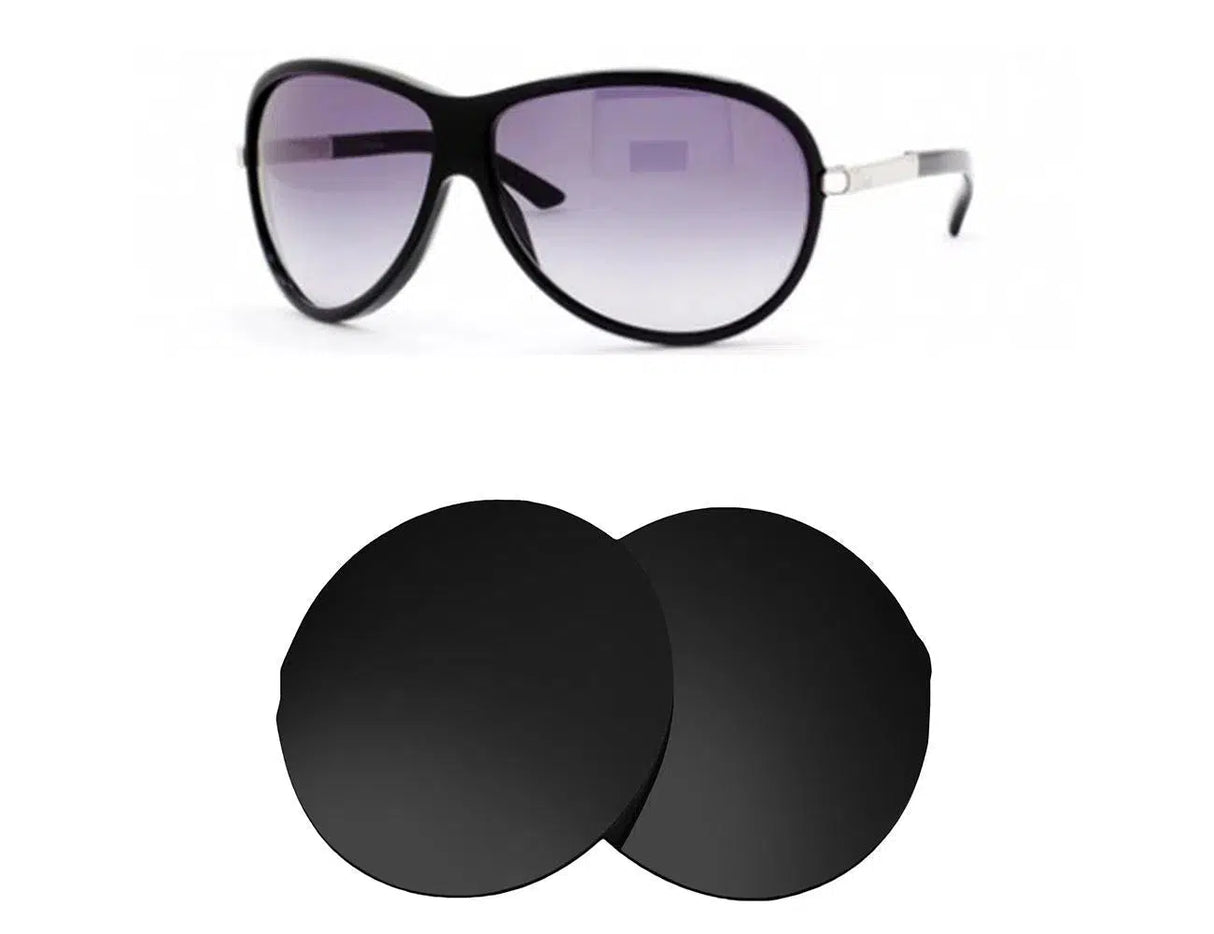 Christian Dior Diorissime/Strass-Replacement Lenses-Volcanic Black-Non-Polarized-Seek Optics