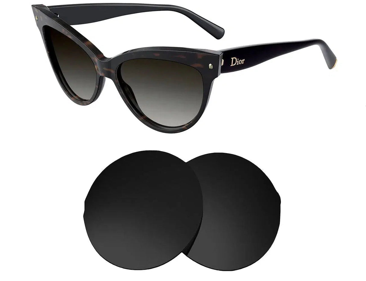 Christian Dior Mohotani-Replacement Lenses-Volcanic Black-Non-Polarized-Seek Optics