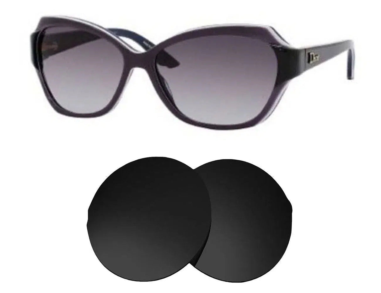 Christian Dior Zaza 2-Replacement Lenses-Volcanic Black-Non-Polarized-Seek Optics