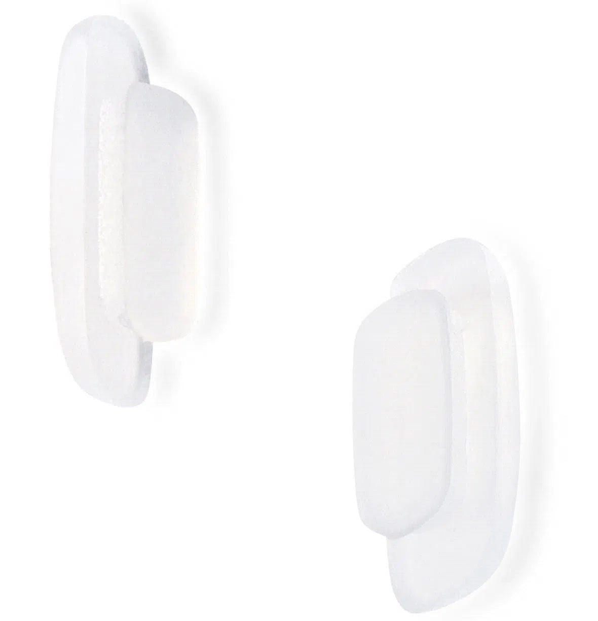 Clear Nosepads for Metal Sunglasses and Eyeglasses-Rubber Kit-Tear Drop Slide-In System 3-Seek Optics