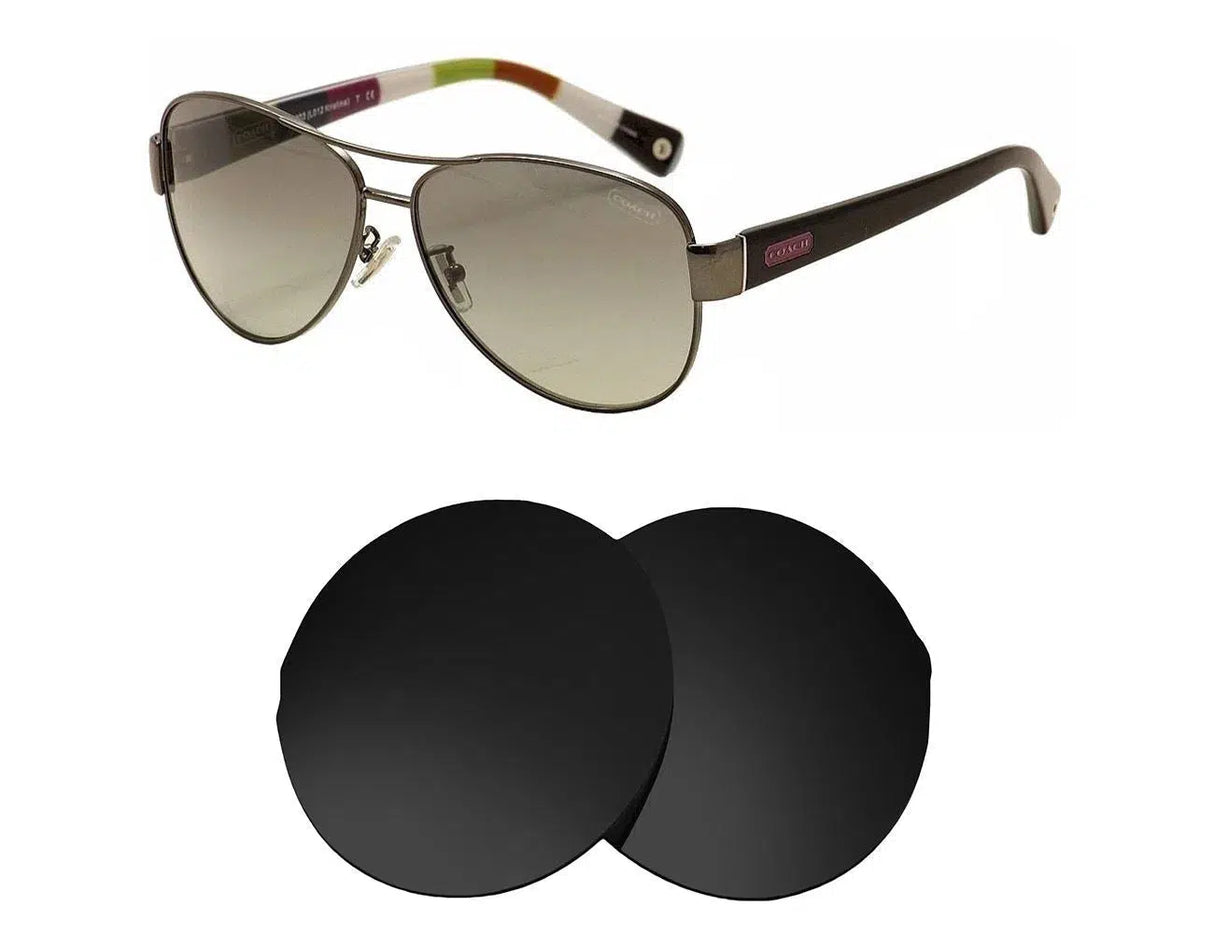Coach Kristina HC7003-Replacement Lenses-Volcanic Black-Non-Polarized-Seek Optics