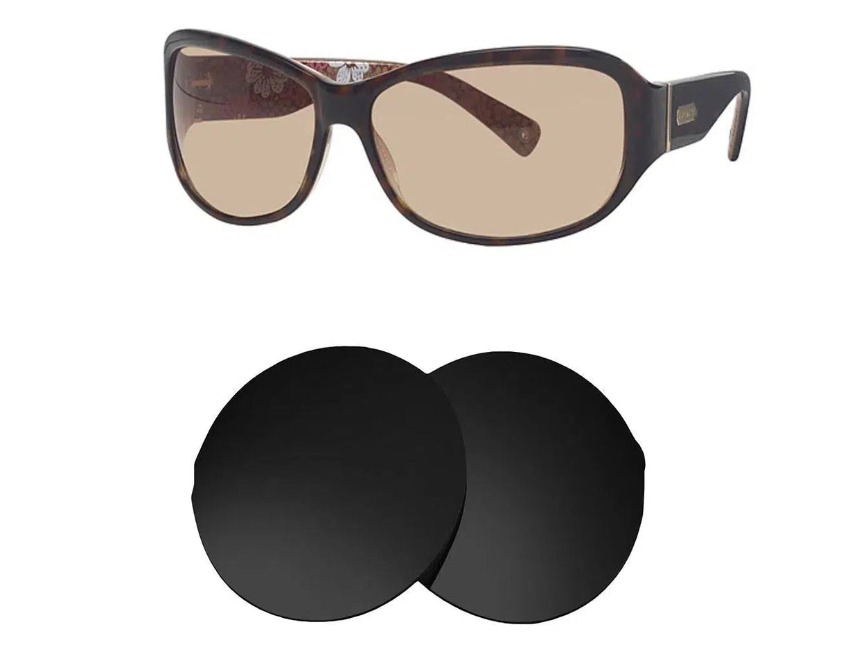 Coach Sarah S437-Replacement Lenses-Volcanic Black-Non-Polarized-Seek Optics