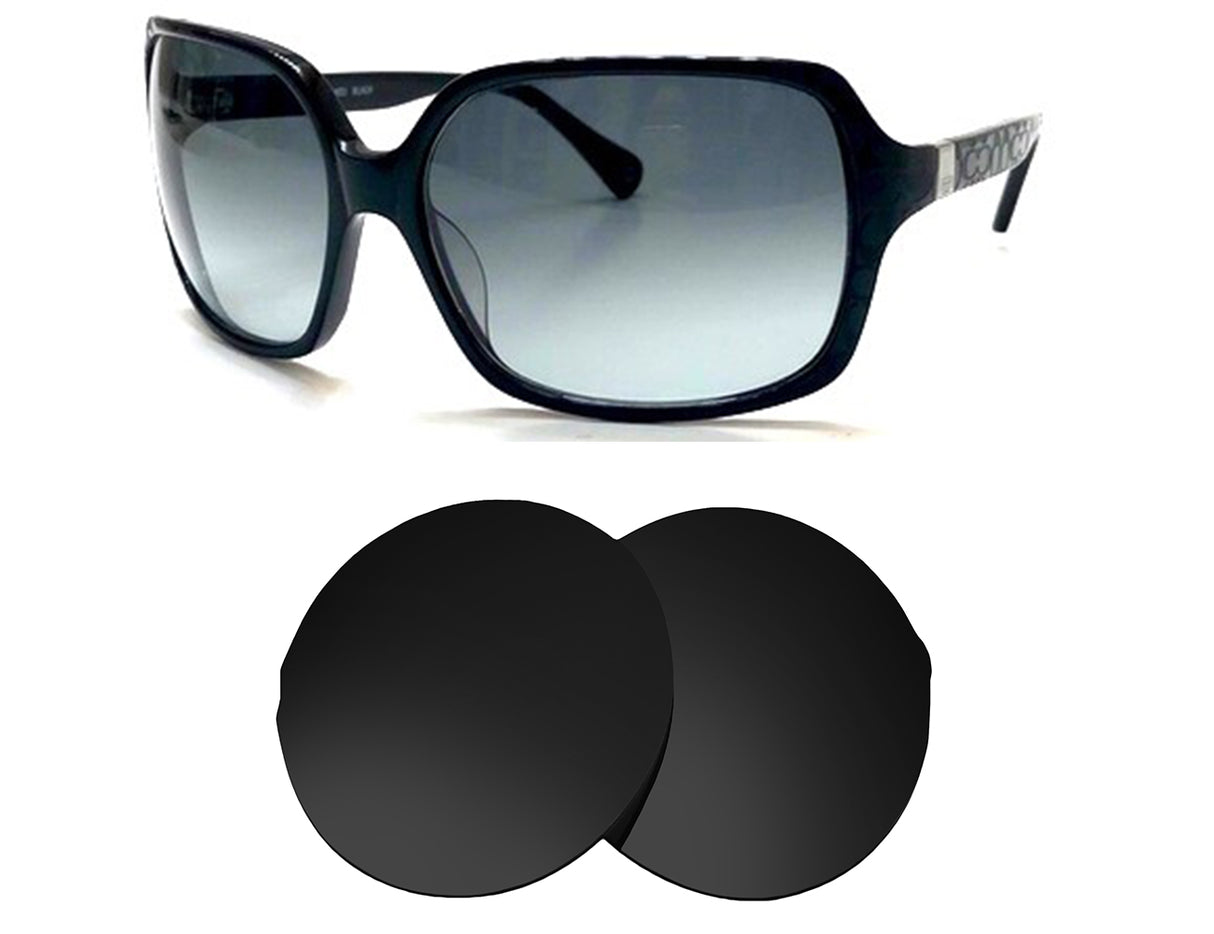 Coach Sofia S465-Replacement Lenses-Volcanic Black-Non-Polarized-Seek Optics