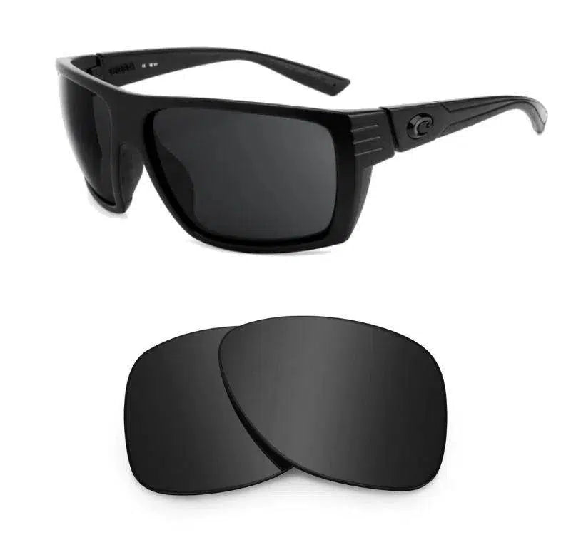 Costa Del Mar Hamlin-Replacement Lenses-Volcanic Black-Non-Polarized-Seek Optics