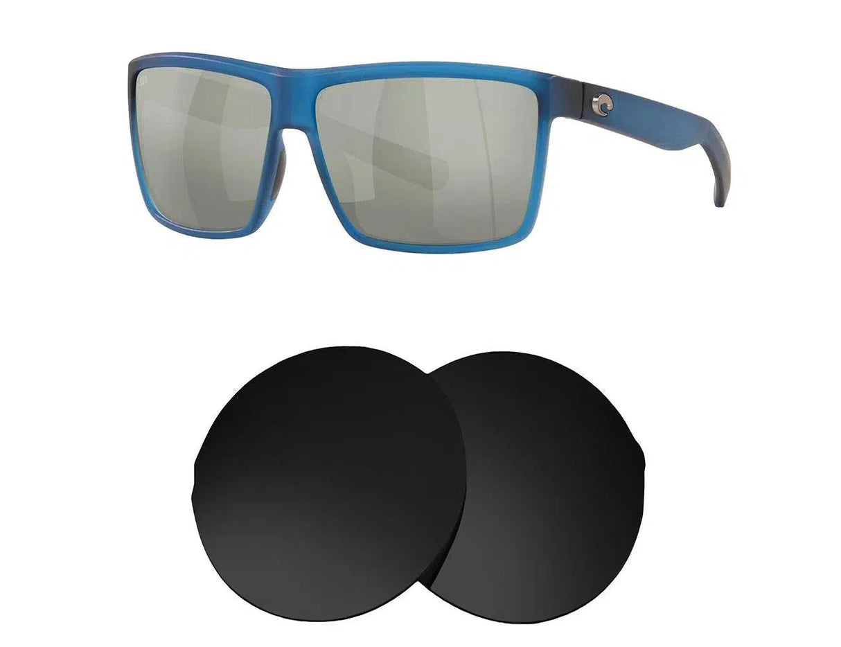 Costa Del Mar Rinconcito-Replacement Lenses-Volcanic Black-Non-Polarized-Seek Optics