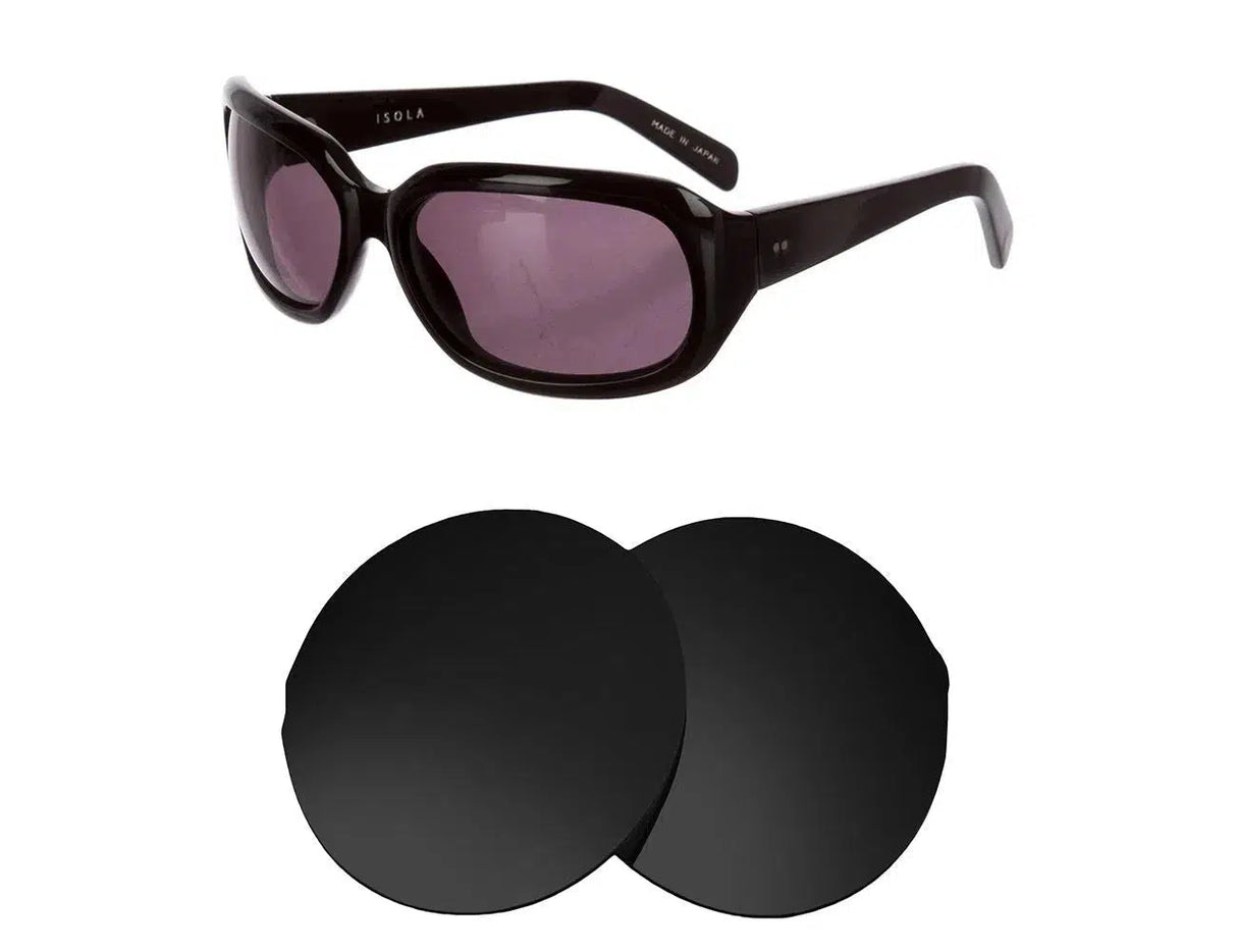 DITA Eyewear Isola-Replacement Lenses-Volcanic Black-Non-Polarized-Seek Optics