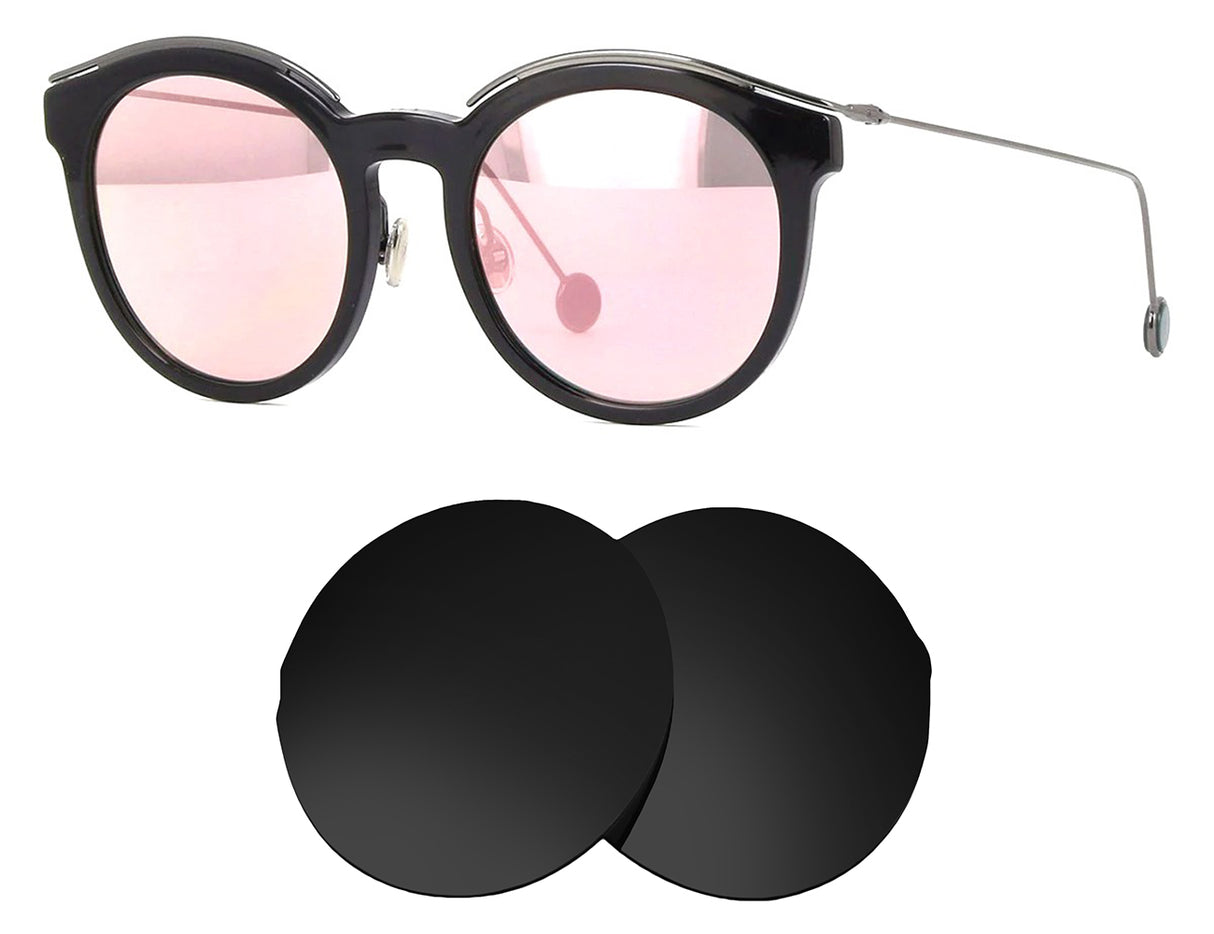 Christian Dior Blossom-Replacement Lenses-Volcanic Black-Non-Polarized-Seek Optics