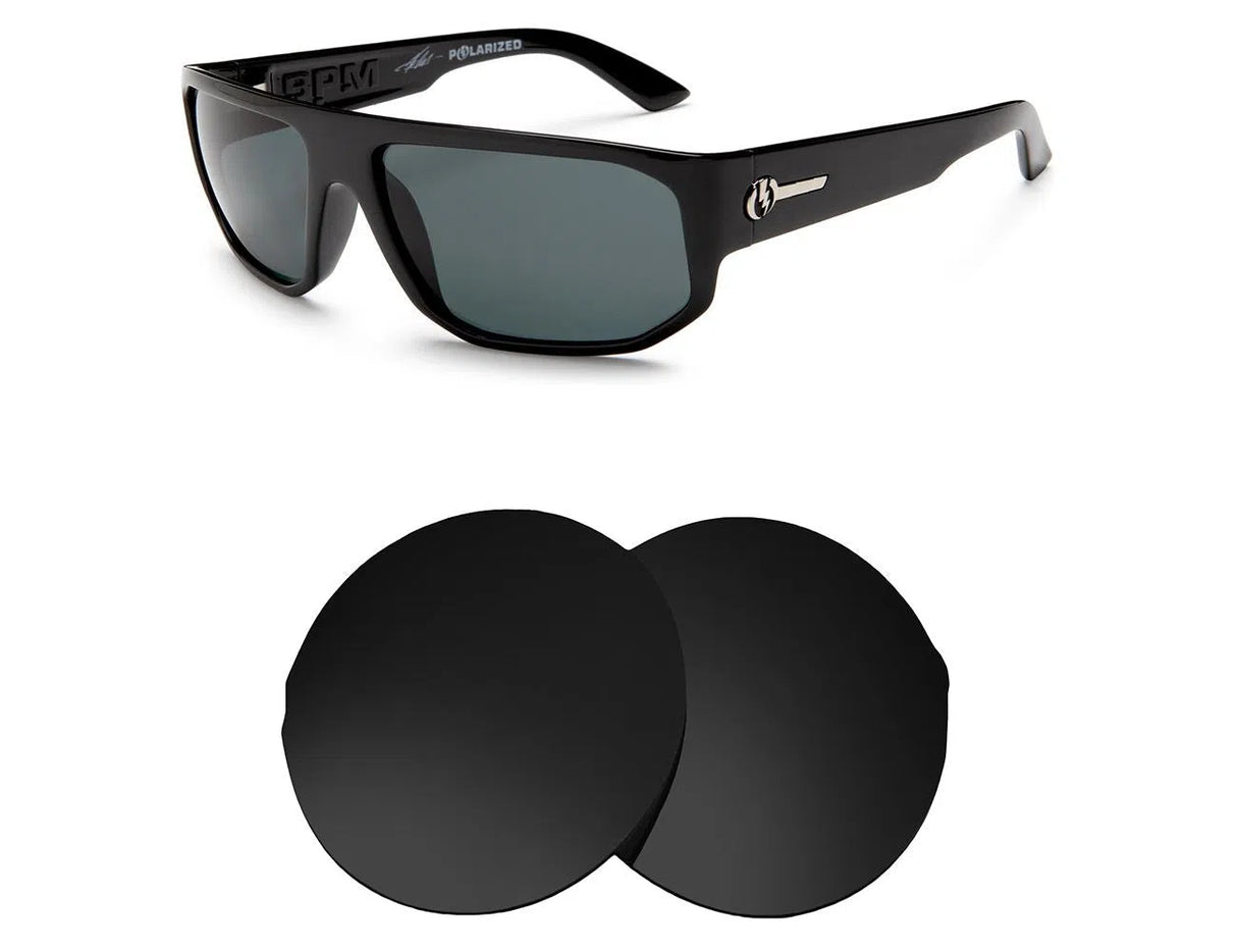 Electric BPM-Replacement Lenses-Volcanic Black-Non-Polarized-Seek Optics