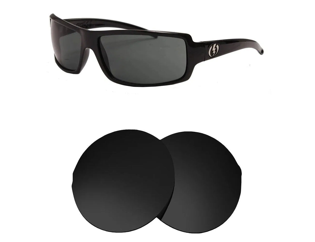 Electric EC-DC XL-Replacement Lenses-Volcanic Black-Non-Polarized-Seek Optics