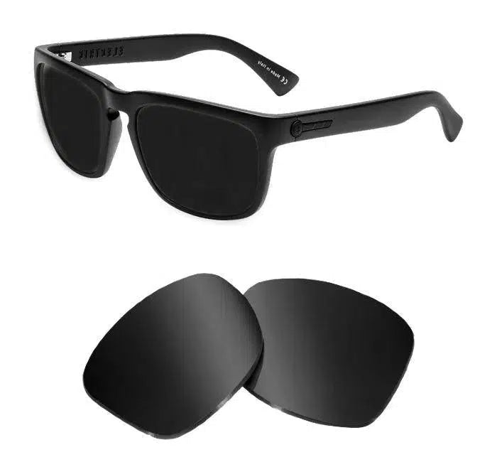 Electric Knoxville-Replacement Lenses-Volcanic Black-Non-Polarized-Seek Optics