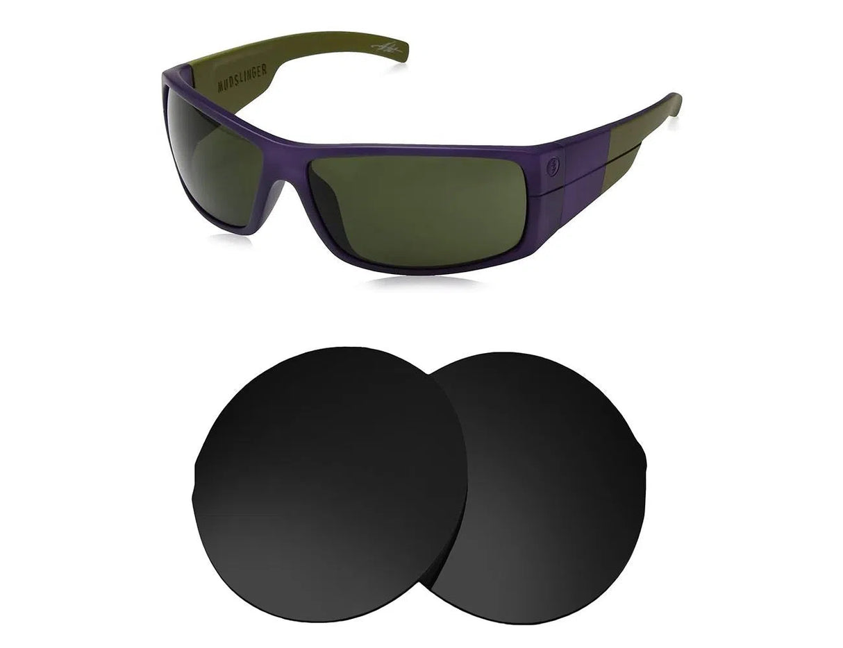 Electric Mudslinger-Replacement Lenses-Volcanic Black-Non-Polarized-Seek Optics