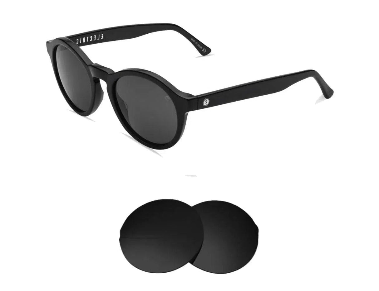 Electric Reprise-Replacement Lenses-Volcanic Black-Non-Polarized-Seek Optics