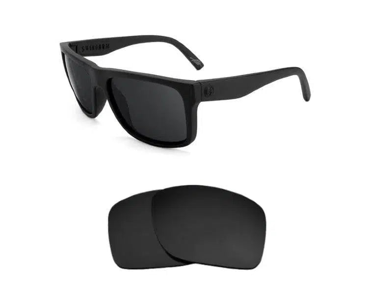 Electric Swingarm-Replacement Lenses-Volcanic Black-Non-Polarized-Seek Optics