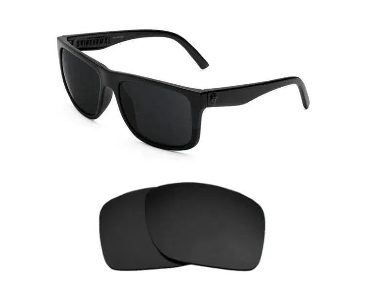 Electric Swingarm XL-Replacement Lenses-Volcanic Black-Non-Polarized-Seek Optics