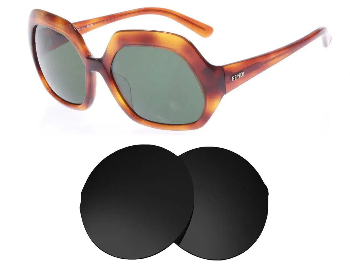 Fendi FS5124-Replacement Lenses-Volcanic Black-Non-Polarized-Seek Optics