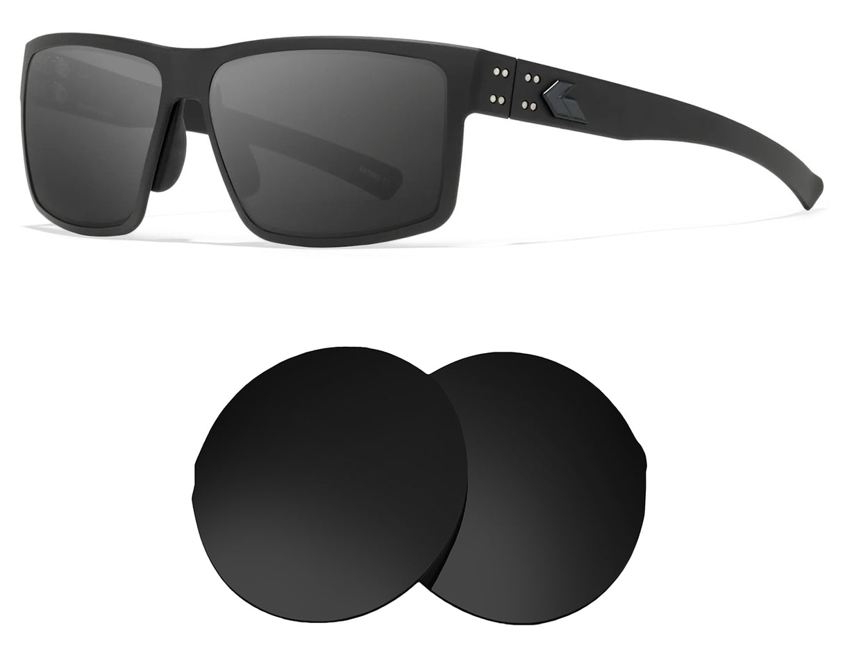 Gatorz Rig-Replacement Lenses-Volcanic Black-Non-Polarized-Seek Optics