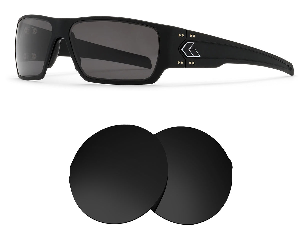 Gatorz Specter-Replacement Lenses-Volcanic Black-Non-Polarized-Seek Optics