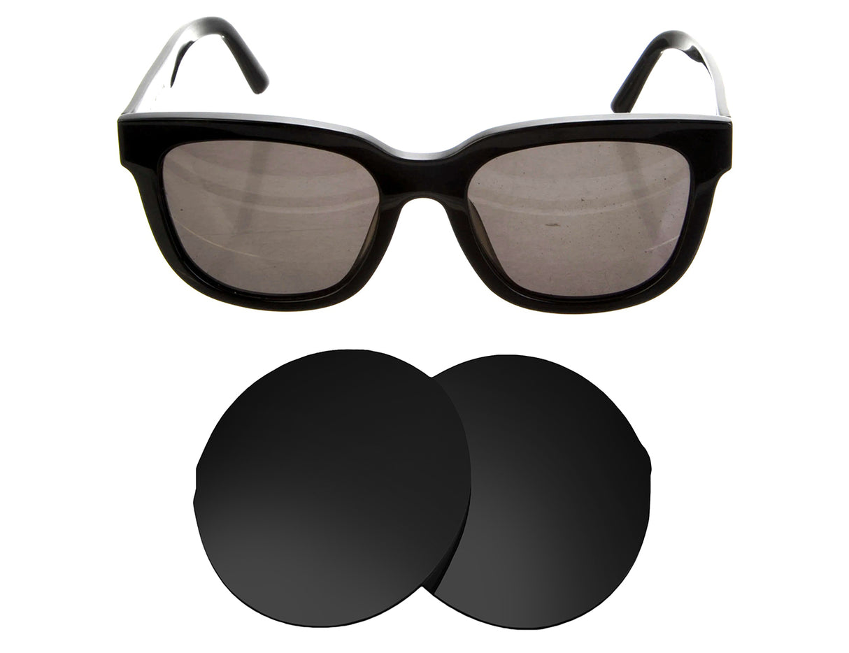 Gentle Monster Salt (55mm)-Replacement Lenses-Volcanic Black-Non-Polarized-Seek Optics
