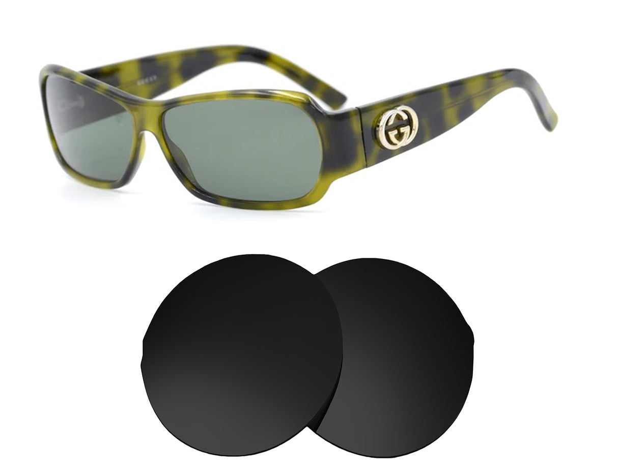 Gucci GG2547S-Replacement Lenses-Volcanic Black-Non-Polarized-Seek Optics