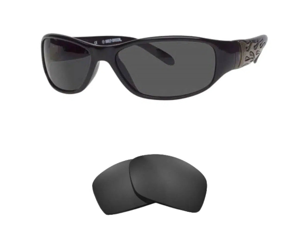 Harley Davidson HDS 359-Replacement Lenses-Volcanic Black-Non-Polarized-Seek Optics