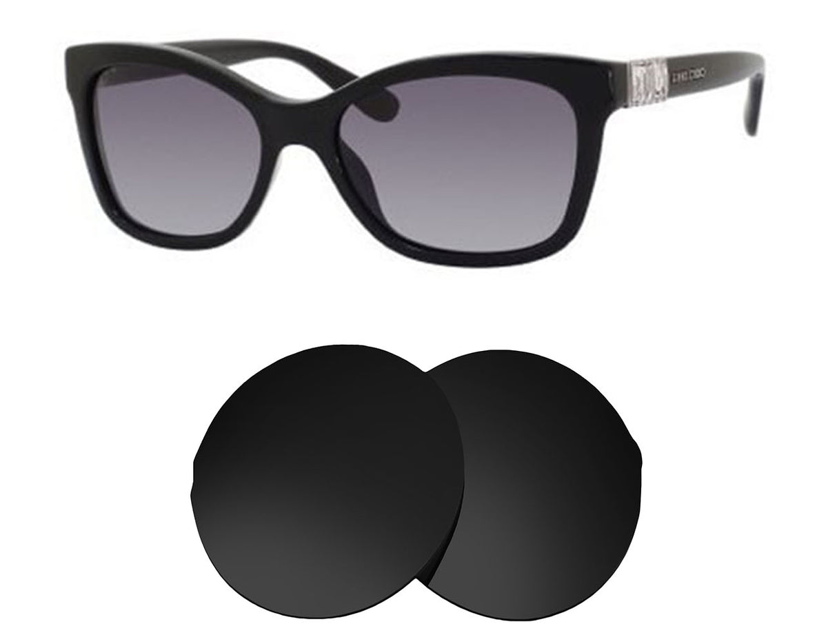 Jimmy Choo Mimi-S-Replacement Lenses-Volcanic Black-Non-Polarized-Seek Optics