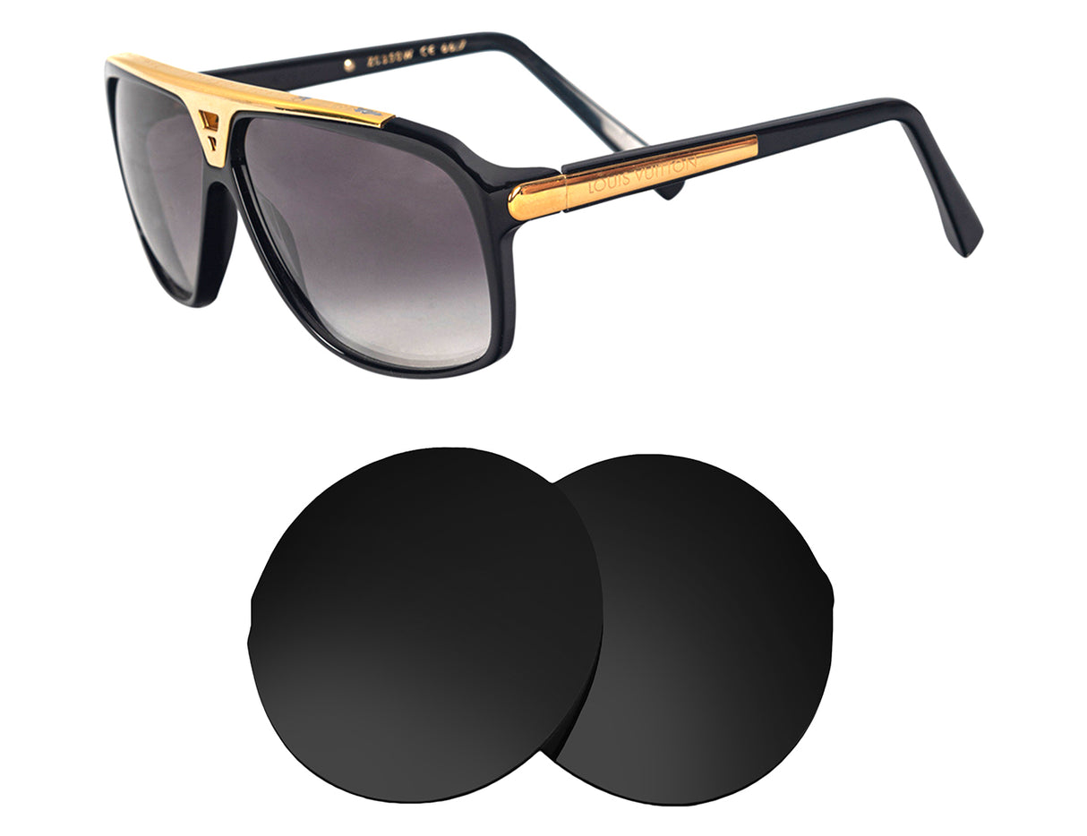 Louis Vuitton Evidence-Replacement Lenses-Volcanic Black-Non-Polarized-Seek Optics