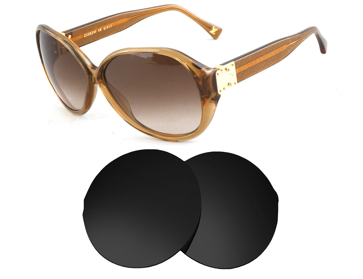 Louis Vuitton Z0283W 61mm-Replacement Lenses-Volcanic Black-Non-Polarized-Seek Optics