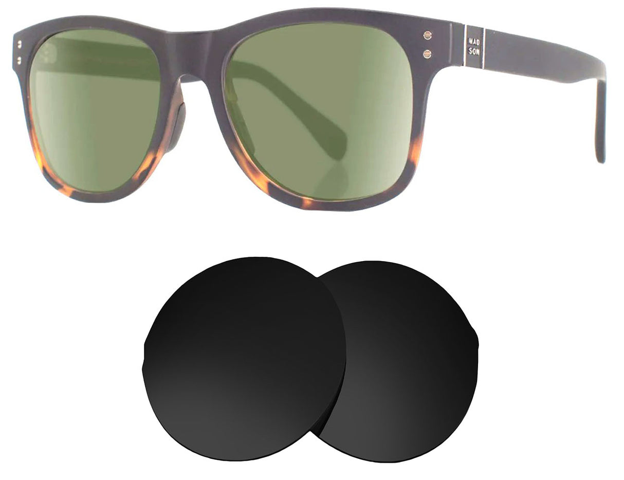 Madson Stereotype-Replacement Lenses-Volcanic Black-Non-Polarized-Seek Optics