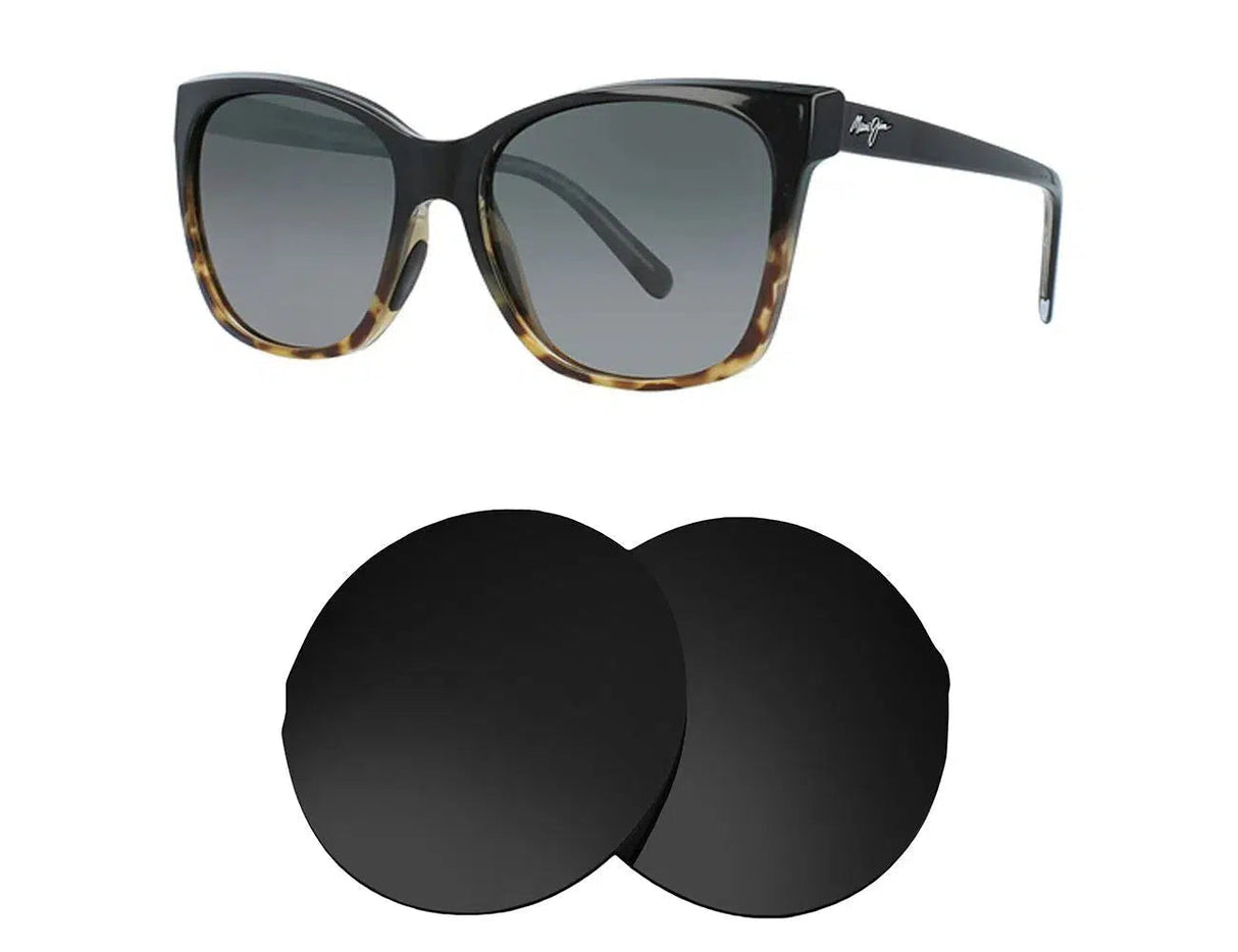 Maui Jim Alekona MJ793-Replacement Lenses-Volcanic Black-Non-Polarized-Seek Optics