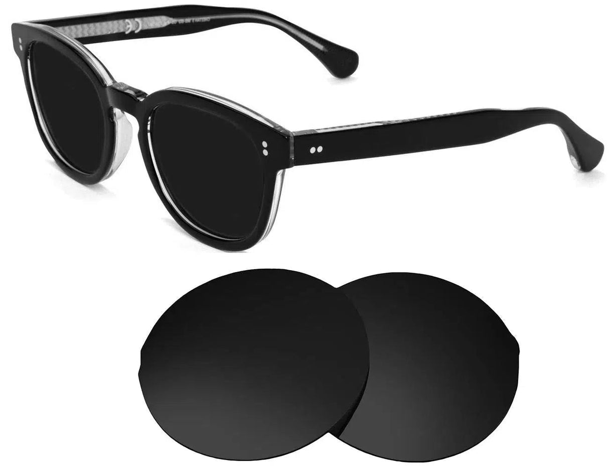 Maui Jim Cheetah 5 MJ842-Replacement Lenses-Volcanic Black-Non-Polarized-Seek Optics